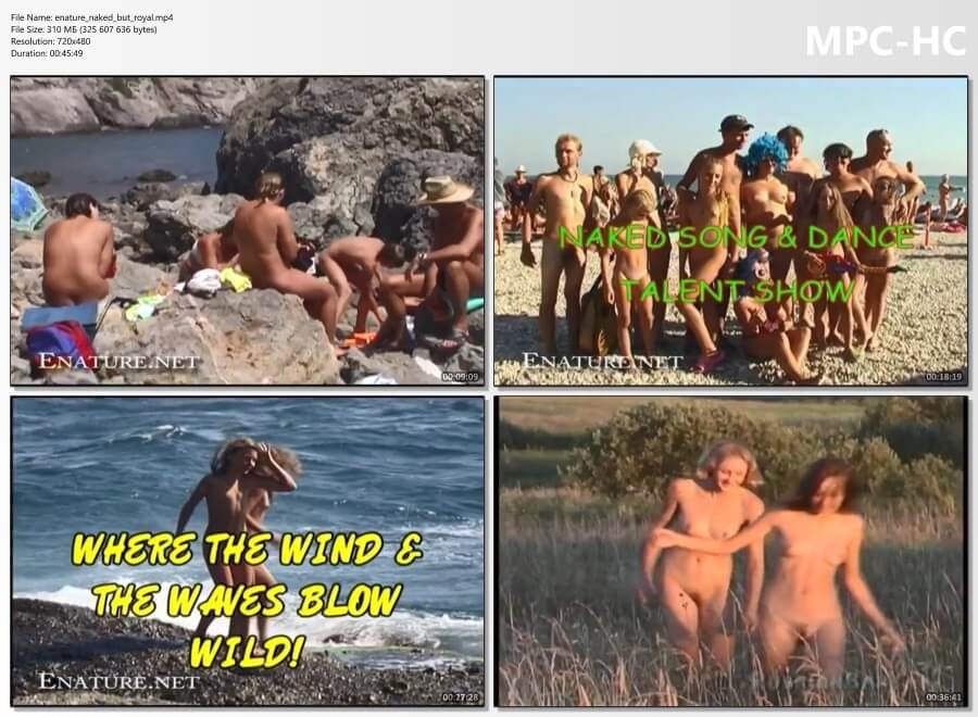 Enature - Naked royal vacation at sea - nudism and naturism