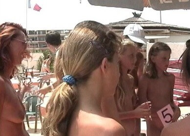 Jr Miss Pageant France - nudism and naturism