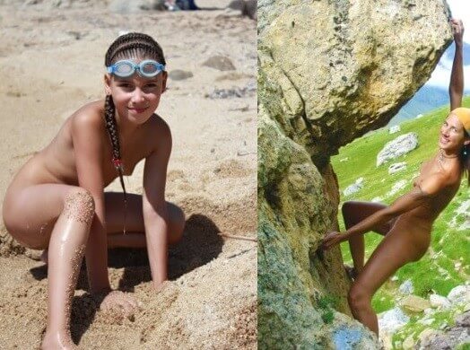 College Walk photos - nudism and naturism
