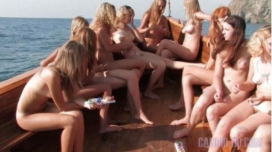 Candid HD: Nudist Boat Cruise Full HD video - nudism and naturism