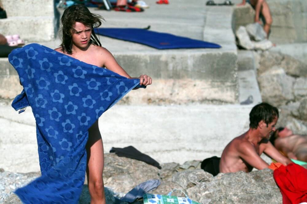 Nudist Rocky Family Angle - nudism and naturism