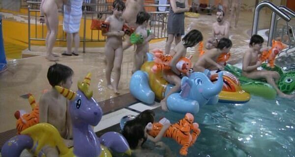 Indoor water runners 1 Full HD video - nudism and naturism
