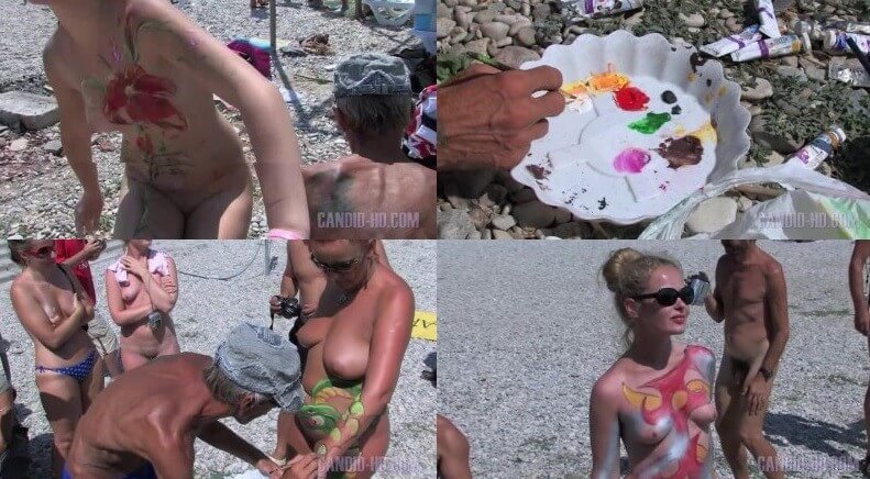 Body Art Festival 2008 Part 1 - nudism and naturism