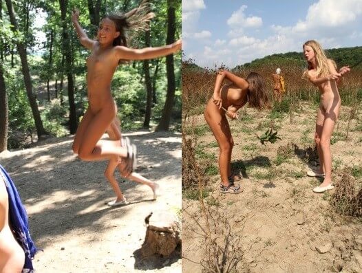 Sailing Ship Family photos - nudism and naturism