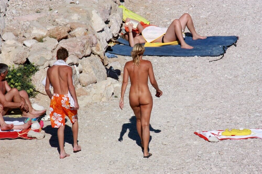European Beach Entrance pics - nudism and naturism