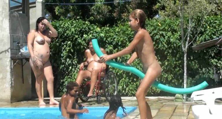 Oceanic Backyard Noon # 1 Full HD - nudism and naturism