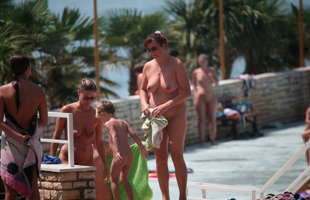 Boardwalk Biking pics - nudism and naturism