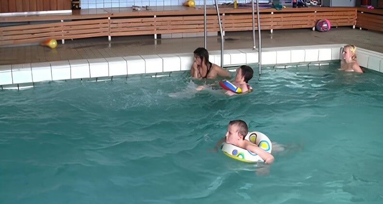 Swimming center club Full HD - nudism and naturism