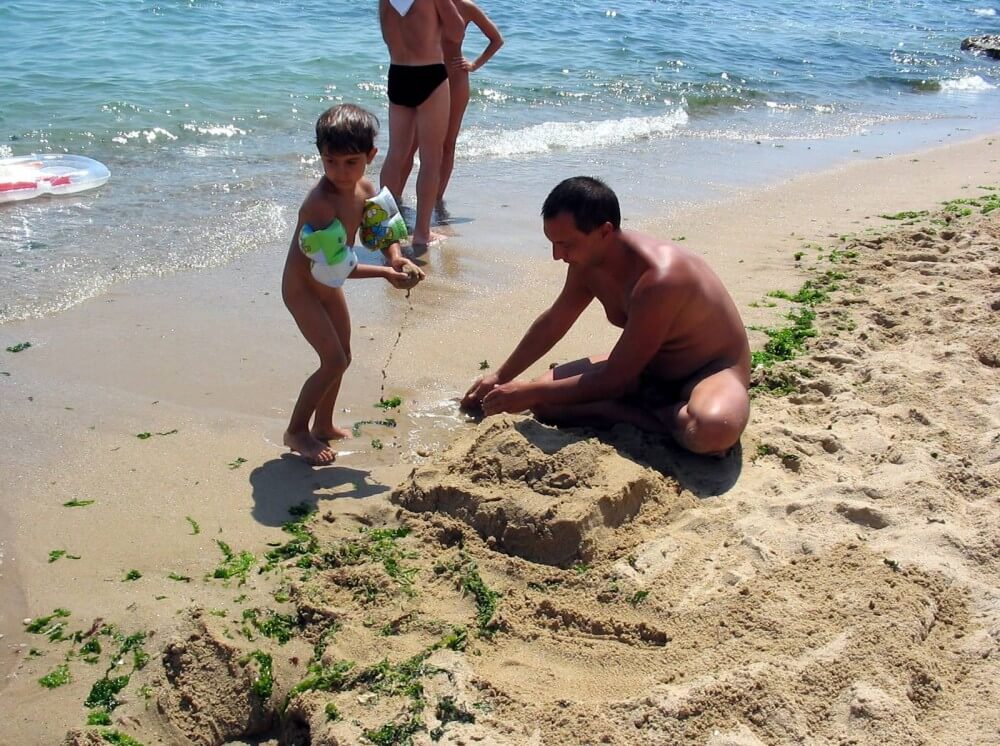 Bulgarian Sandy Paint Over - nudism and naturism