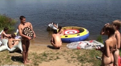 Nude and hot summer day video - nudism and naturism