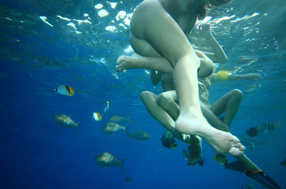 Egyptian Snorkelers Part - nudism and naturism