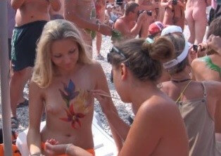 Neptune Ocean Festival # 2 Full HD - nudism and naturism