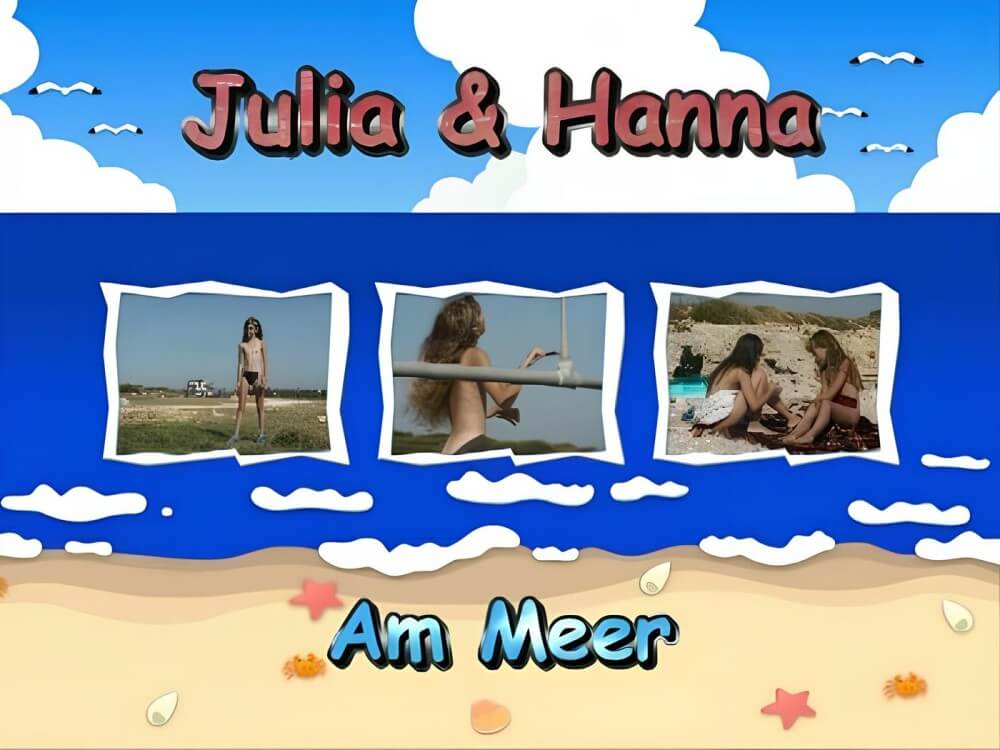 Naturistin: Julia und Hanna am Meer - nudism and naturism