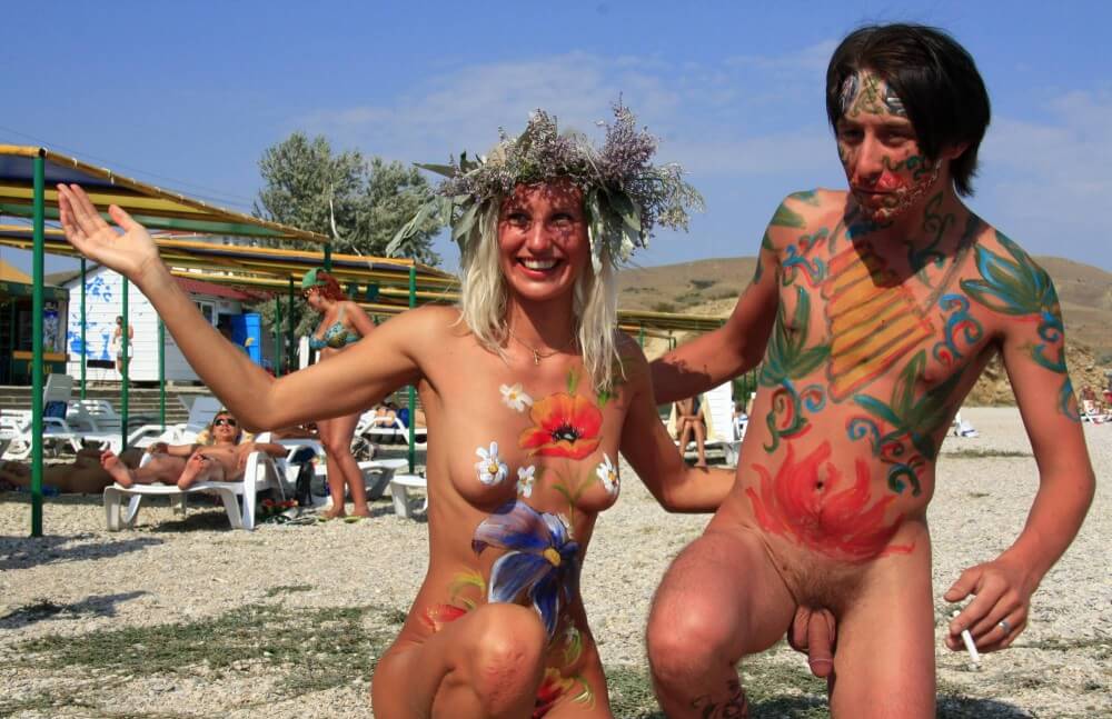 Sand Beach Goddess Two pics - nudism and naturism