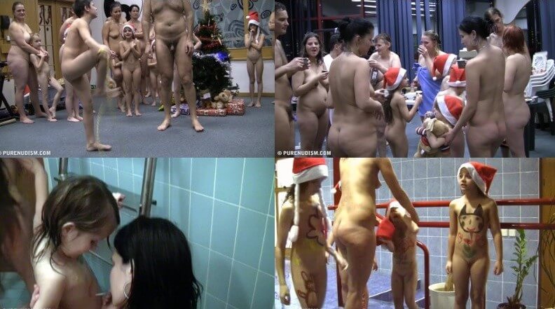 Christmas day Full HD video - nudism and naturism