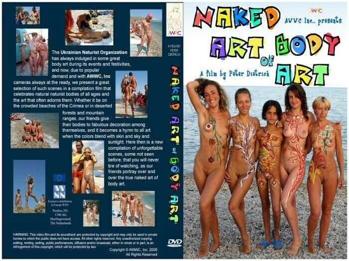Enature, AWWC – Naked Art Of Body Art - nudism and naturism