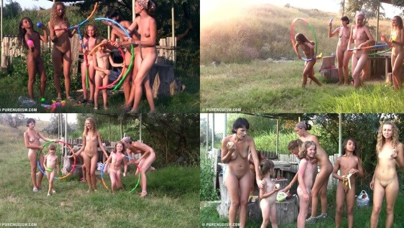 Countryside lounging 2 Full HD video - nudism and naturism