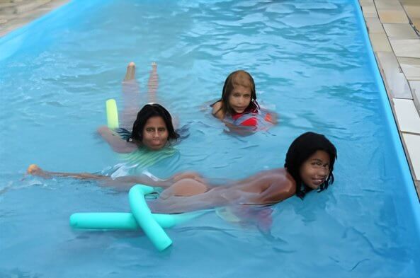 Tropic Pool Side Day - Brazil resort - nudism and naturism
