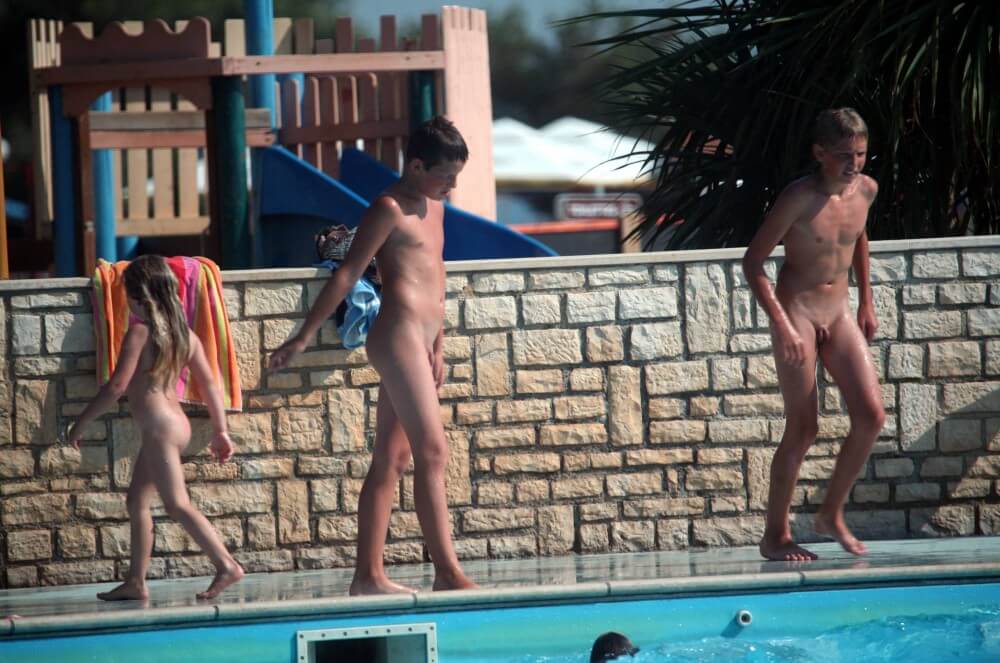 Naturist Pool Assortment photos - nudism and naturism