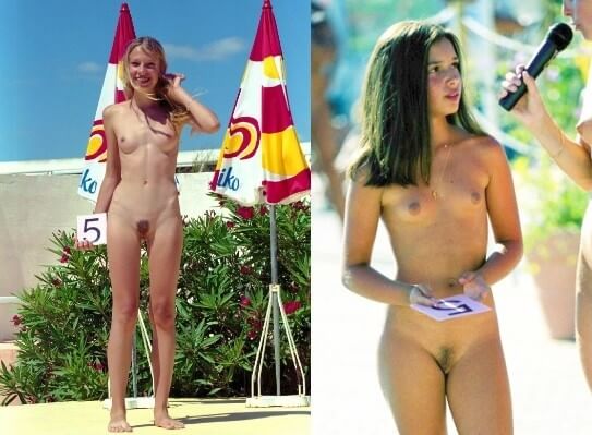 Junior Miss Pageant Beauty Contest photos - nudism and naturism