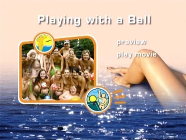 Naturist Freedom: Playing with a ball - nudism and naturism