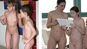 In the pool photos - nudism and naturism