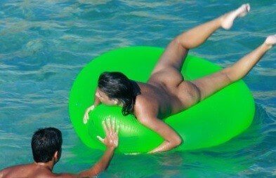 Hot Day Beach Walkers gallery - nudism and naturism