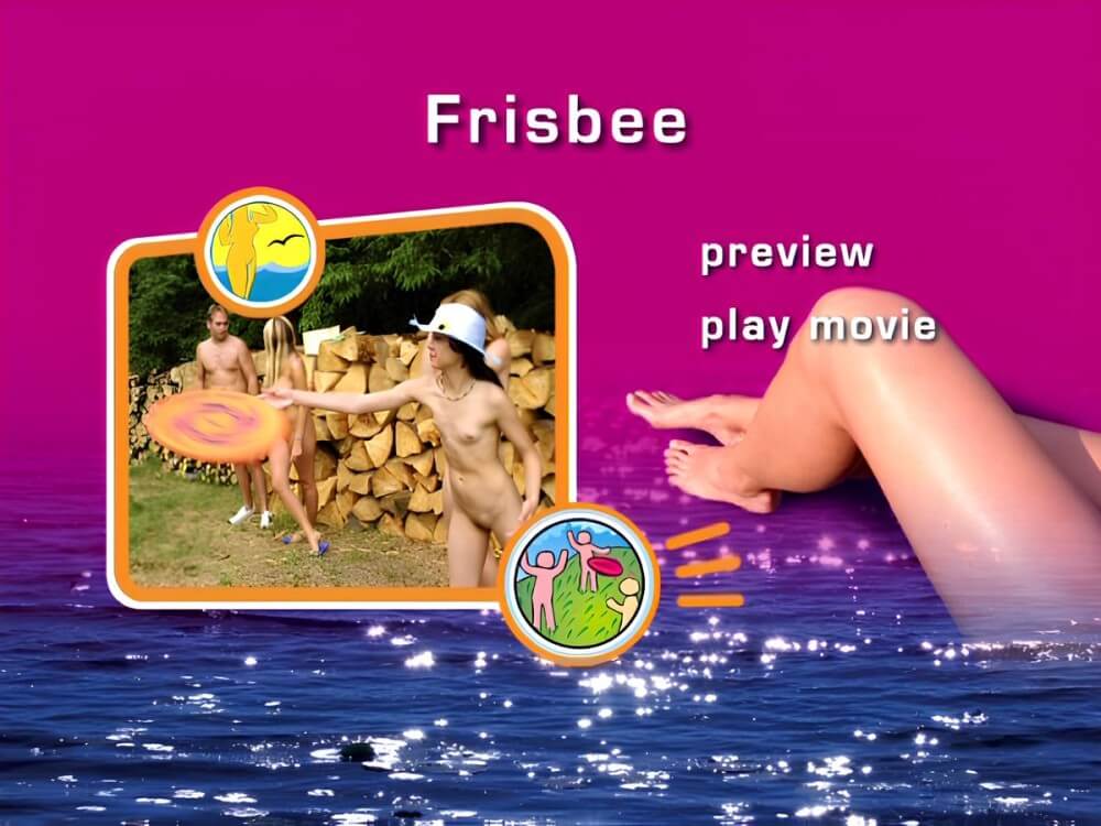 Naturist Freedom - Frisbee DVD - nudism and naturism