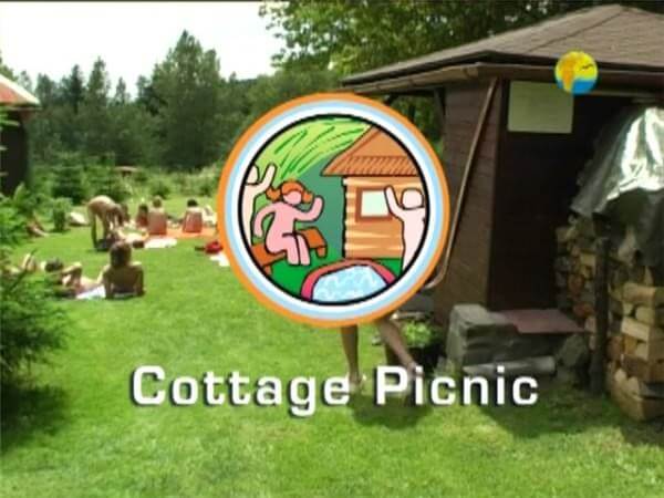 Naturist Freedom: Cottage Picnic DVD - nudism and naturism
