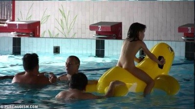 Floating On Our Rafts 1 - nudism and naturism