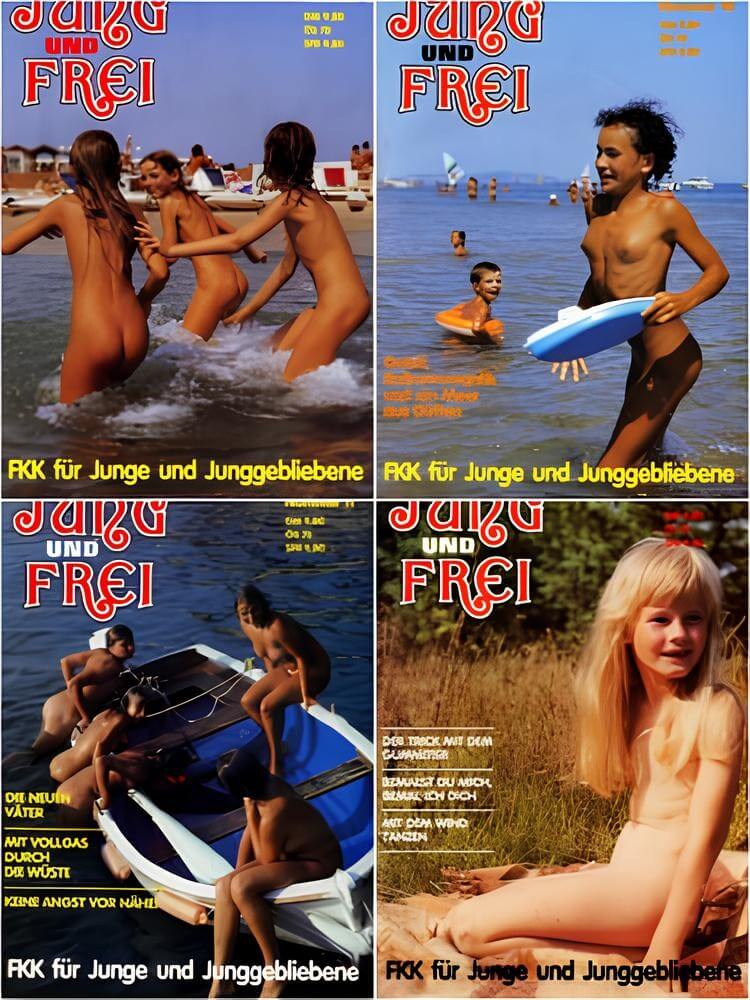 Jung und Frei Nr 9-12 - nudism and naturism