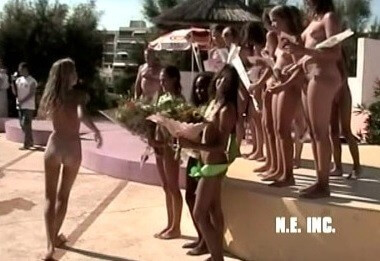Jr. Miss Pageant 2001 FR - nudism and naturism