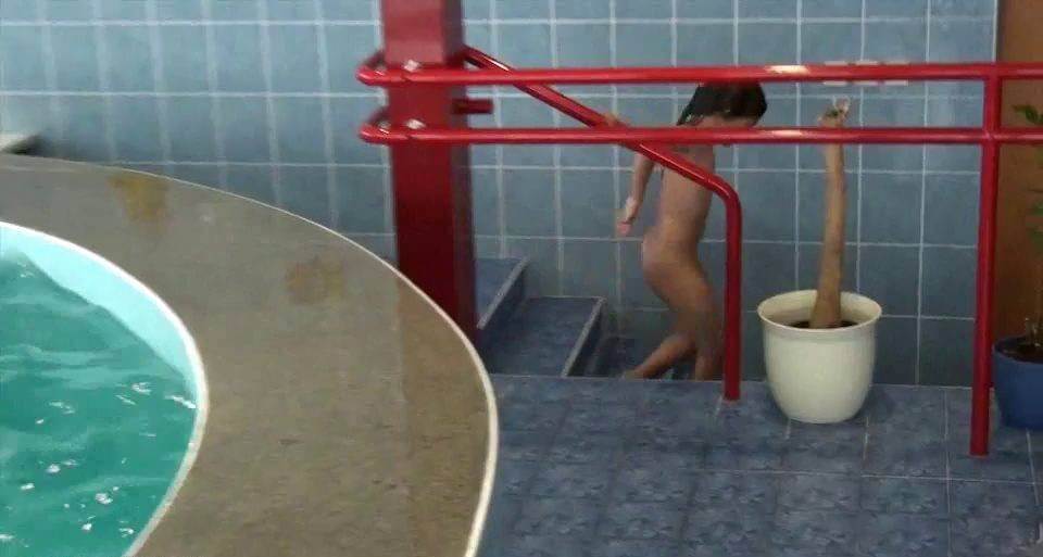Indoor Swim Exercise - nudism and naturism