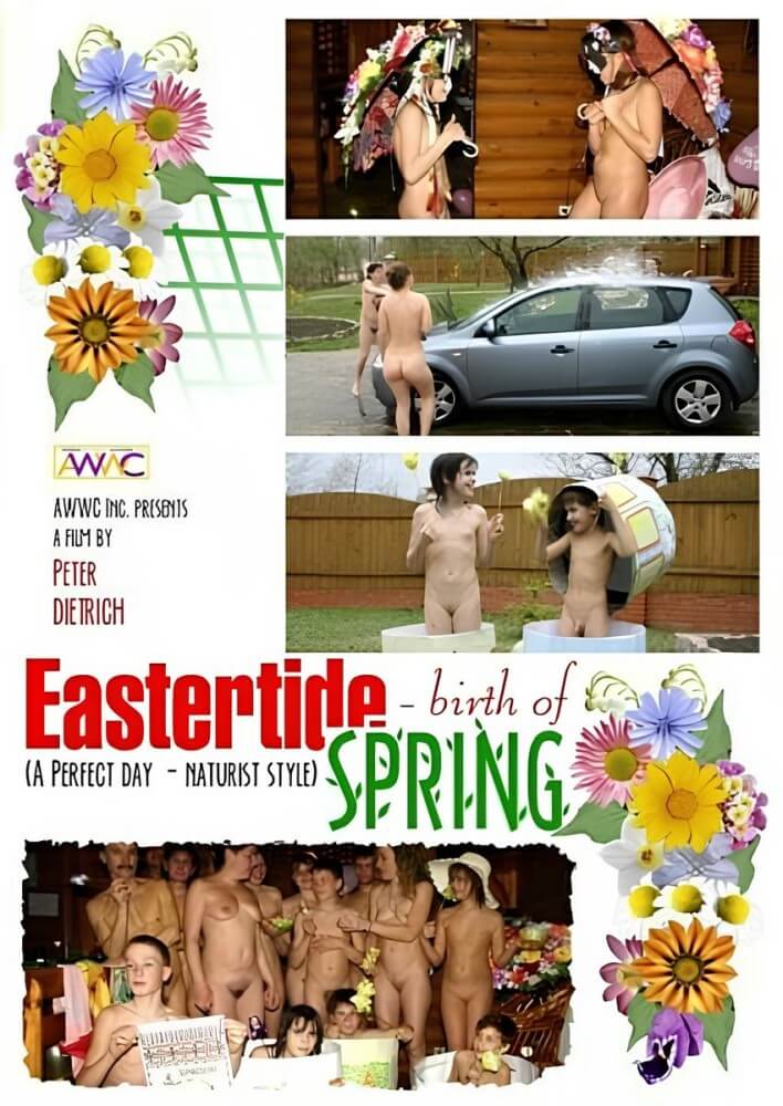 AWWC, Enature - Eastertide Birth Of Spring video - nudism and naturism