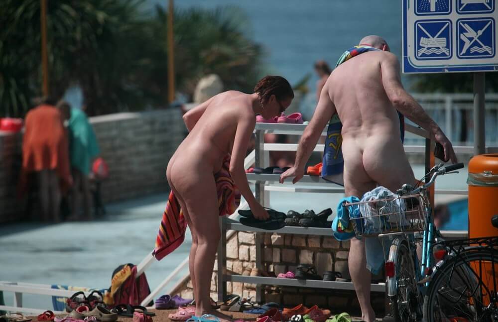 Pool Arrivals and Departures pics - nudism and naturism