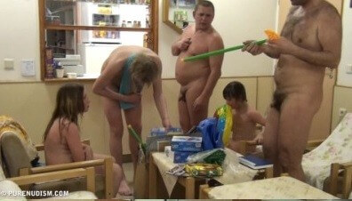 Pool jacuzzi and paints Full HD - nudism and naturism