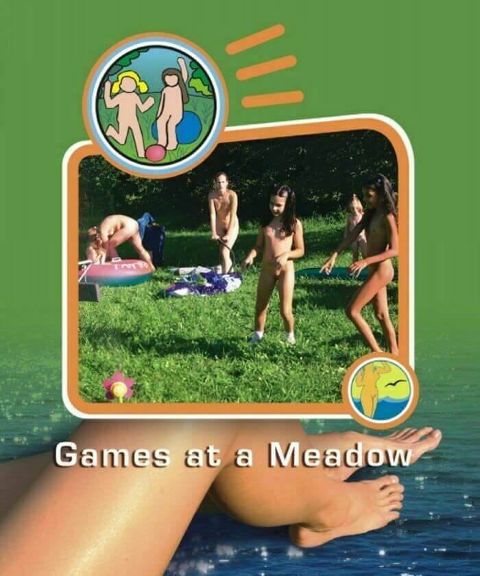 Naturist Freedom: Games at a Meadow - nudism and naturism