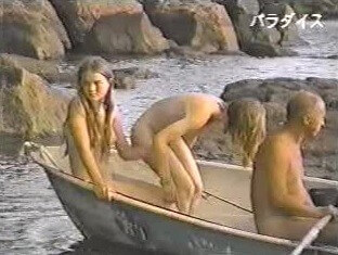 Karelian lake - nudism and naturism