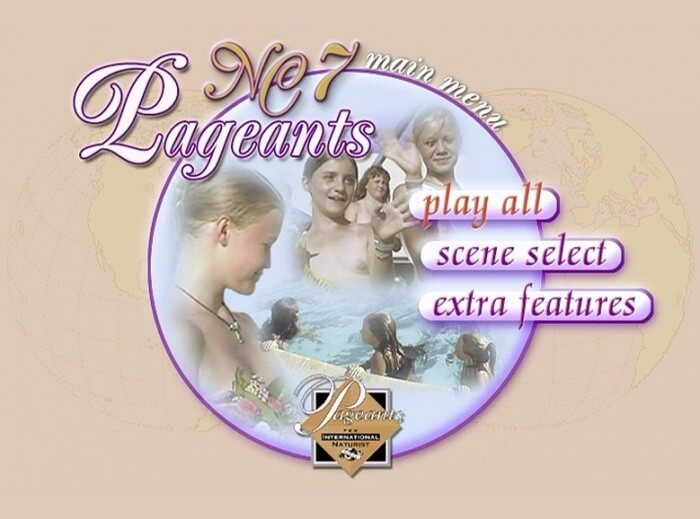 Pageants France # 7 1999 DVD video - nudism and naturism
