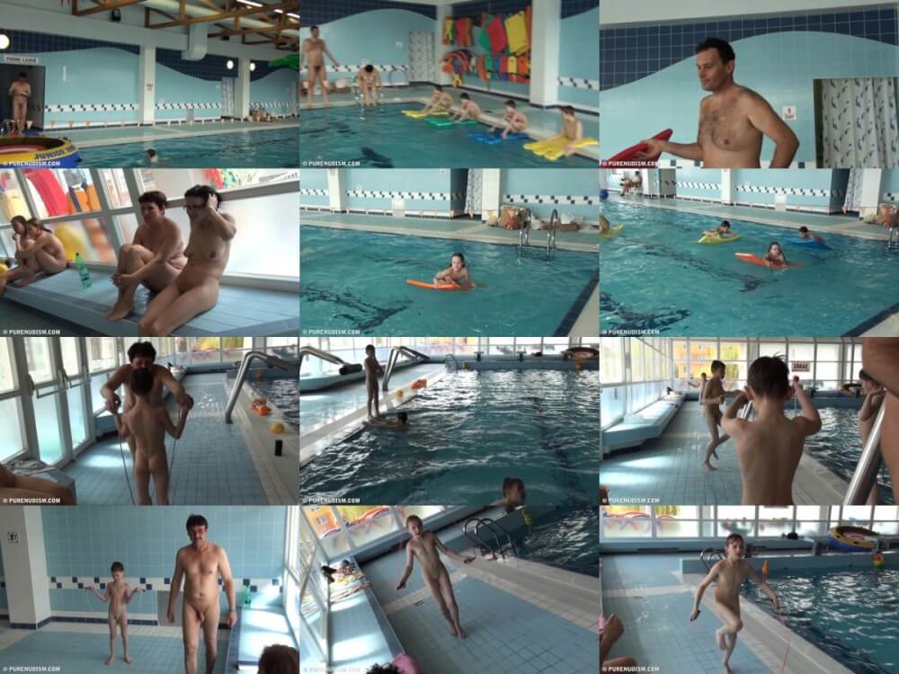 Poolside activities 2 Full HD - nudism and naturism