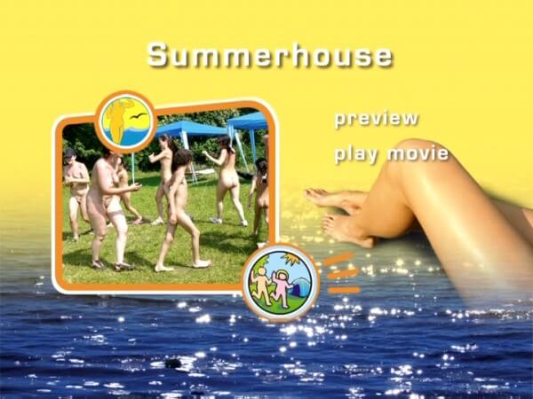 Naturist Freedom: Summer house DVD - nudism and naturism